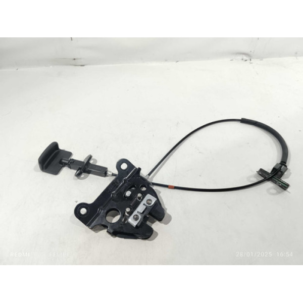 Cabo Fechadura Puxador Banco Traseiro Esquerdo  Fusion 2010 Preto