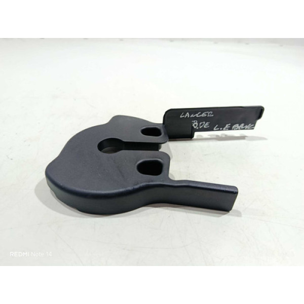 Acabamento Esquerdo Banco D. Esquerdo Mitsubishi Lancer 2014 Preto