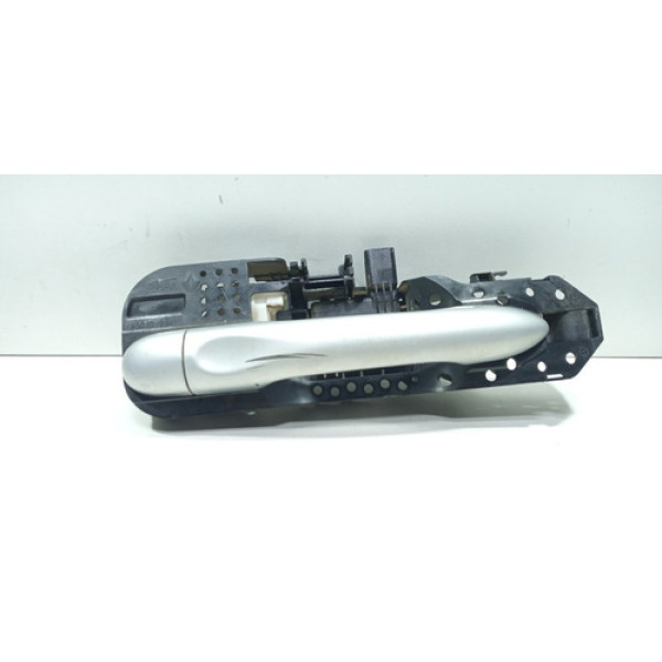 Maçaneta Externa Traseira Esquerda Renault Fluence 2011-2016 Prateado