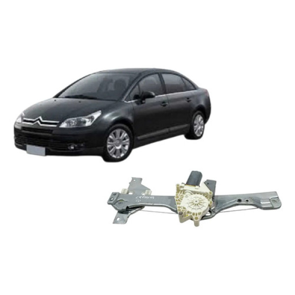Máquina Vidro Traseira Direita Citroen C4 Pallas 2008 2012