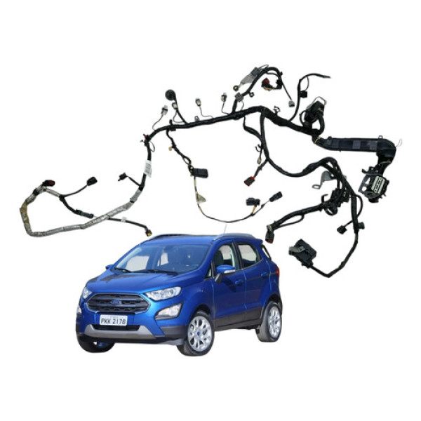 Chicote Do Motor Bico Injt Câmbio Ecosport 2.0 Titanium 2018