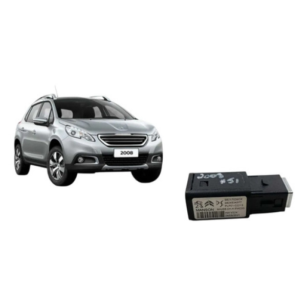 Entrada Usb Peugeot 2008 2024 208 1.2 2021 2024