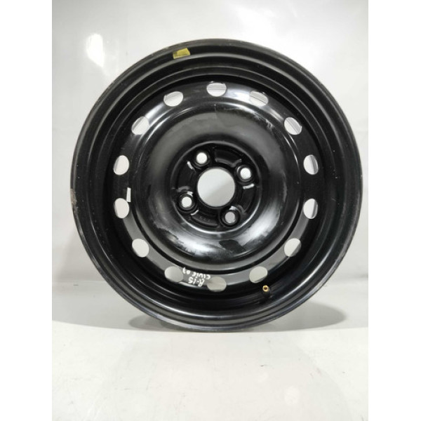 Aro 15 Ferro Honda Civic 2007/2011 Preto