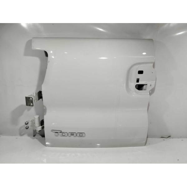 Tampa Esquerda Caçamba Fiat Toro Endurance Atd4 Diesel 2021 Esquerda Branco