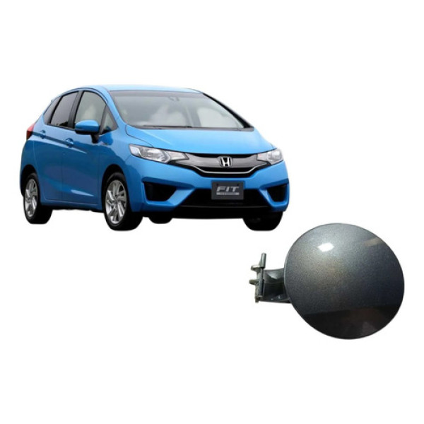 Portinhola De Combustivel Honda Fit 2009 2014 Prata 2014