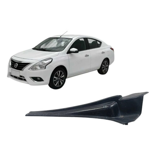 Acabamento Esquerdo Da Churrasqueira Nissan Versa 2016 Preto
