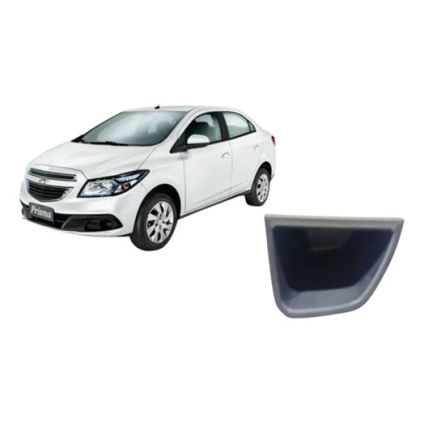 Porta Objeto Chevrolet Prisma 2014 2016 Preto