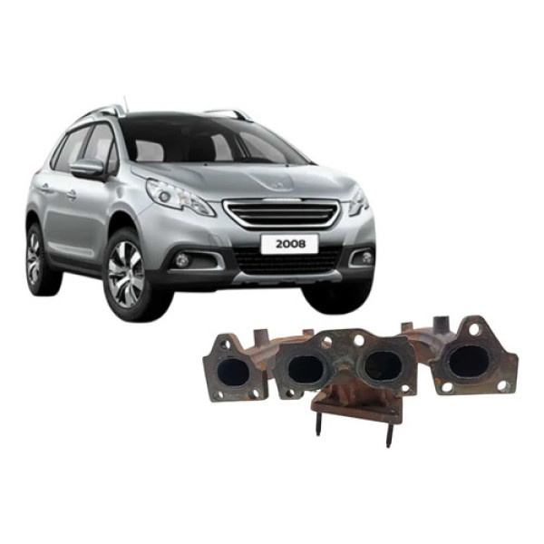 Coletor De Escape Peugeot 2008 1.6 2015 ( 9636962580