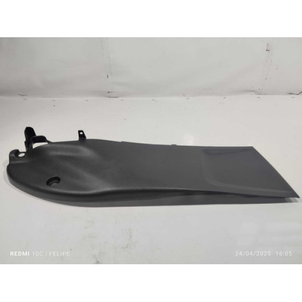 Acabamento Esquerdo Do Console Citroen C4 Lounge Thp 2014 Preto