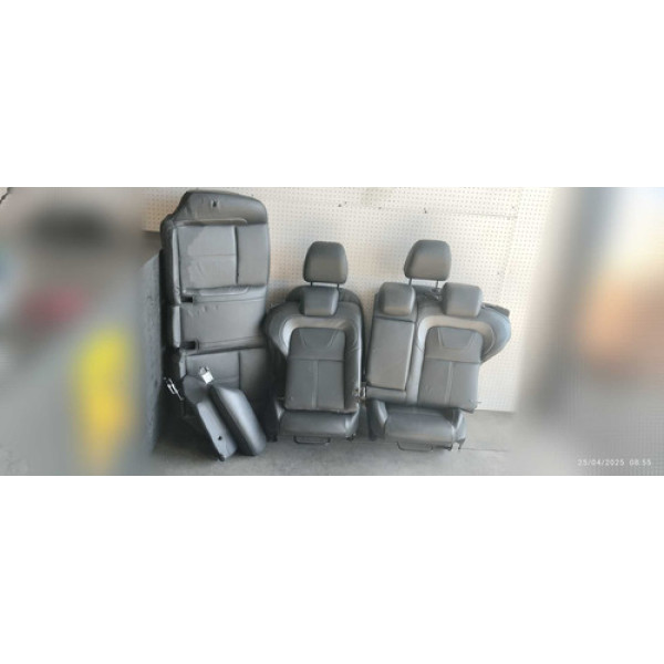 Jogo De Bancos Citroen C4 Lounge 2014 Banco Traseiro Mancha) Preto