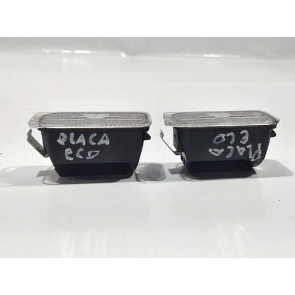 Luz Placa Ford Ecosport 2015 Cx 8(sem Lampada)