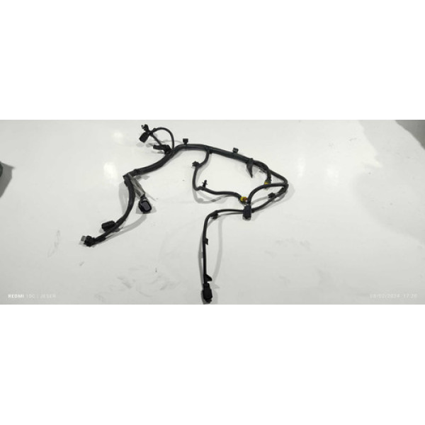 Chicote Para-cho Trasei Luz Placa Sensor Estacio Cobalt 2018 Preto