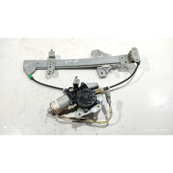 Máquina De Vidro Traseira Direita Honda Fit 2008