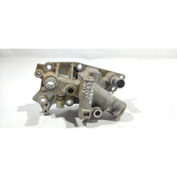 Carcaça Da Válvula Termostática Nissan March 2013 1.6 16v