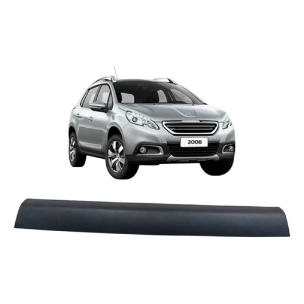 Moldura Tampa Traseira Porta Malas Peugeot 2008 2015 2020