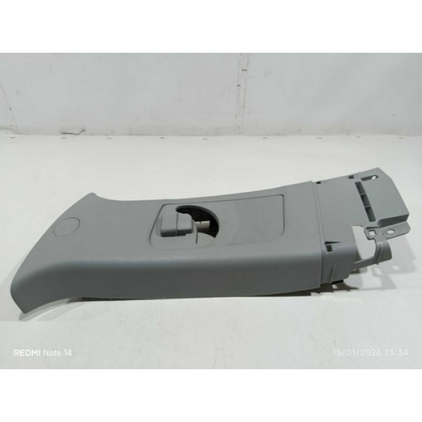 Acabamento Esquerdo Da C.oluna Mitsubishi Lancer 2014 Cinza