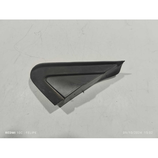 Acabamento Externo Esquerdo Do Retrovisor Vw Nivus 2022 Preto