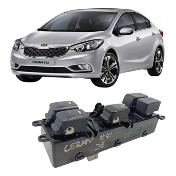 Comando Do Vidro Kia Cerato 2015 2017 (faltando 1 Tecla Foto