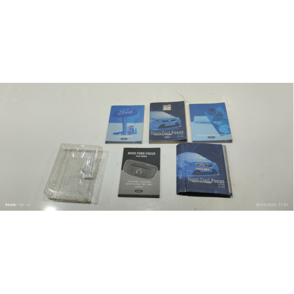 Manual Do Proprietário Ford Focus 2011 Original 