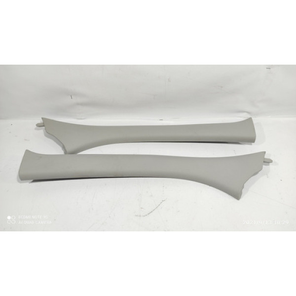 Moldura Coluna Parabrisa Renault Fluence Bege