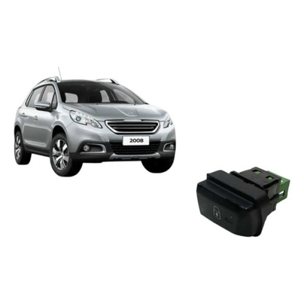 Botão Trava Portas Peugeot 2008 Allure Pk 2022