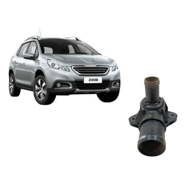 Carcaça Valvula Termostatica Peugeot 2008 1.6 2015