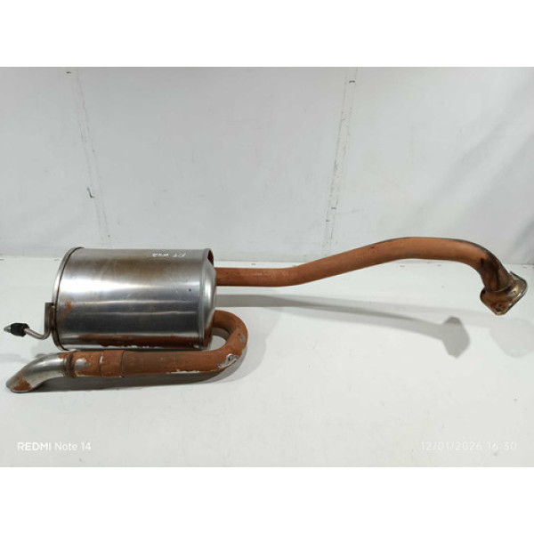 Escape Silencioso Honda Fit 1.5 Aut 2009/2014