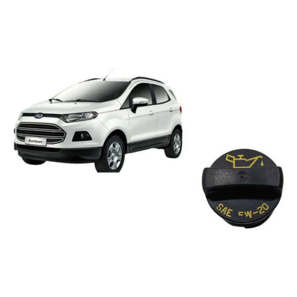 Tampa De Óleo Motor Ford Ecosport Titanium 2.0 2018 Preto