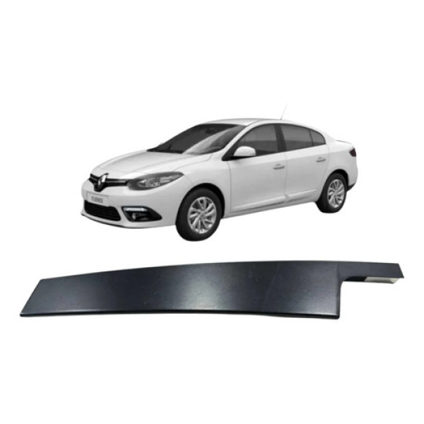 Acabamento Direito Porta Coluna Renault Fluence 2014
