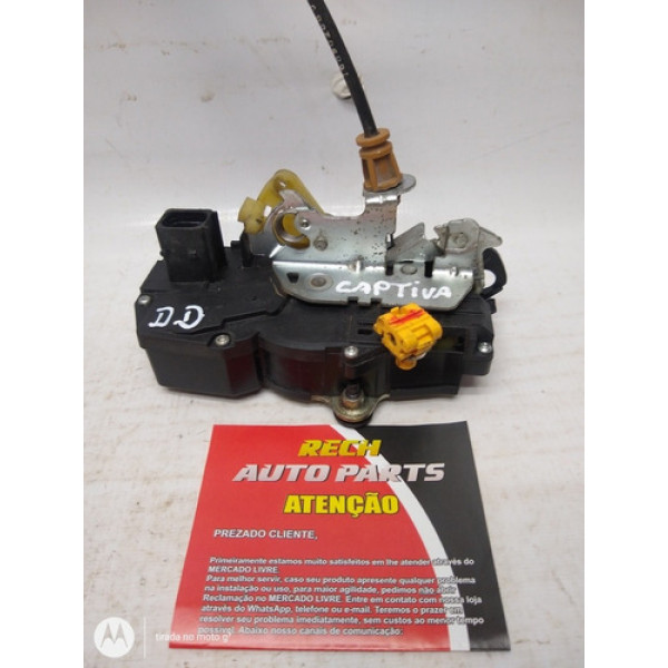 Fechadura Elétrica Dianteira Direita Gm Captiva 2008 À 13 R