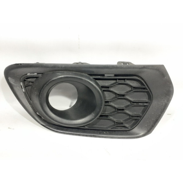Moldura Farol Milha Ld Direito Renault Sandero Logan 2015 17 Preto Direito