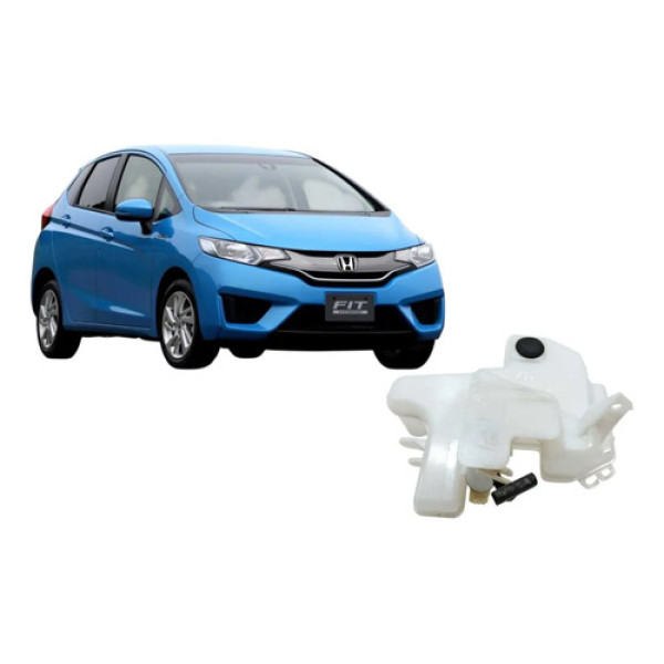Reservatorio Agua Parabrisa Honda Fit 1.5 2015 2020 Branco Branco