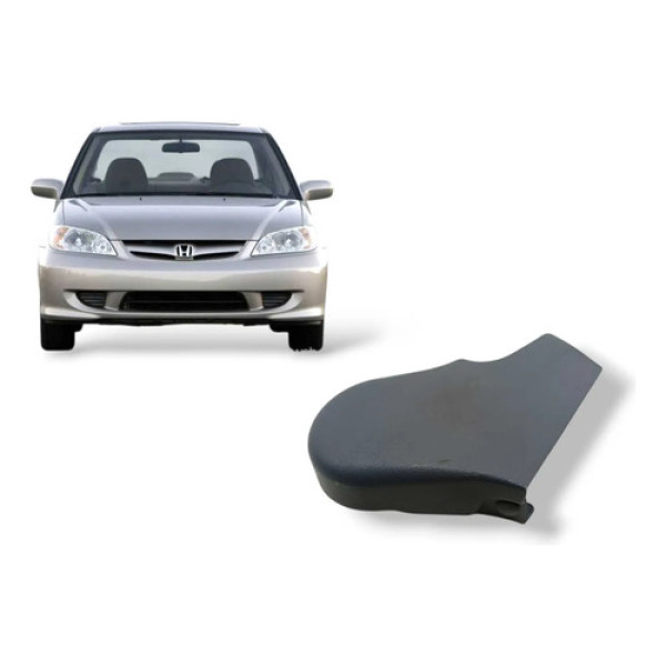 Acabamento Do Banco Dianteiro Esquerdo Honda Civic Lx 2004 Preto