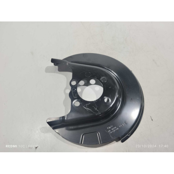 Espelho Do Freio De Roda Traseiro Esquerdo Vw Nivus 2021 Preto