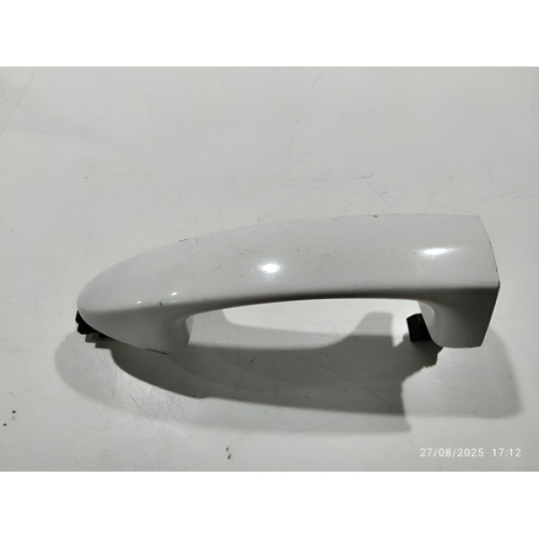 Maçaneta Externa Ford New Fiesta 2014(todas As Portas) Branco Dianteira/traseira