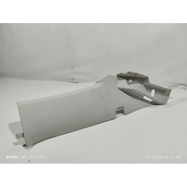 Moldura Coluna Traseira Esquerda Ford Focus 2016 Bege