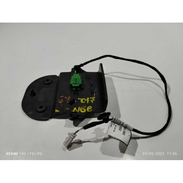 Moldura Traseira Compartimento Painel C4 Lounge 2014/2017 Preto