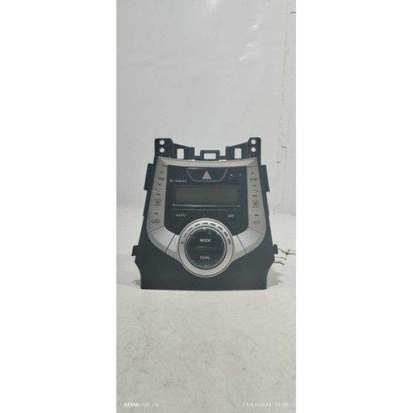 Comando Botão Ar Condicionado Painel Hyundai Elantra 2013 Preto