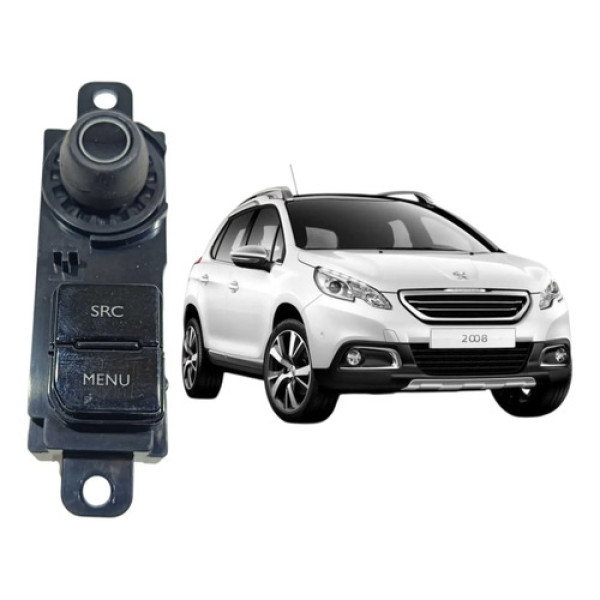 Botão Comando Da Multimídia Peugeot 2008 Allure 1.6 2015