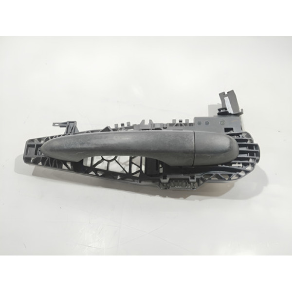 Maçaneta Externa De Porta Dianteira Direita Fiat Toro 2021 Preto Dianteira