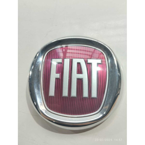 Emblema Dianteiro Fiat Toro Enduran Diesel 2021(detalhe Pino Vermelho