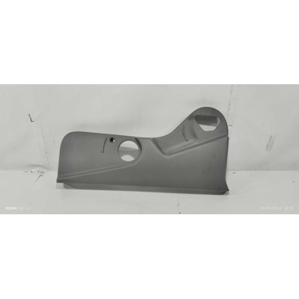 Moldura Esquerda Do Ba Co Dianteiro Nissan Sentra 2008/2012 Cinza-escuro