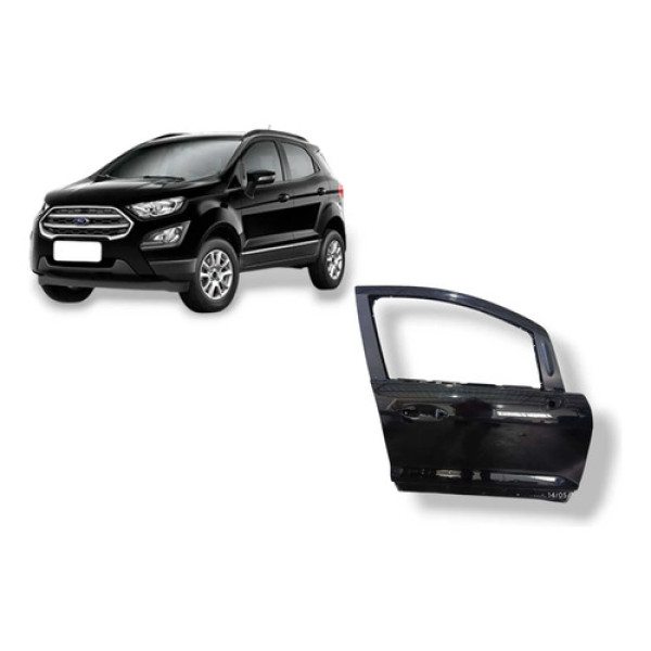Porta Dianteira Direita Ford Ecosport Titanium 2018 Dianteira Direita Cinza
