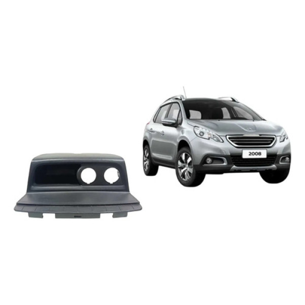 Moldura Entrada Usb Cinzeiro Peugeot 2008 208 2016