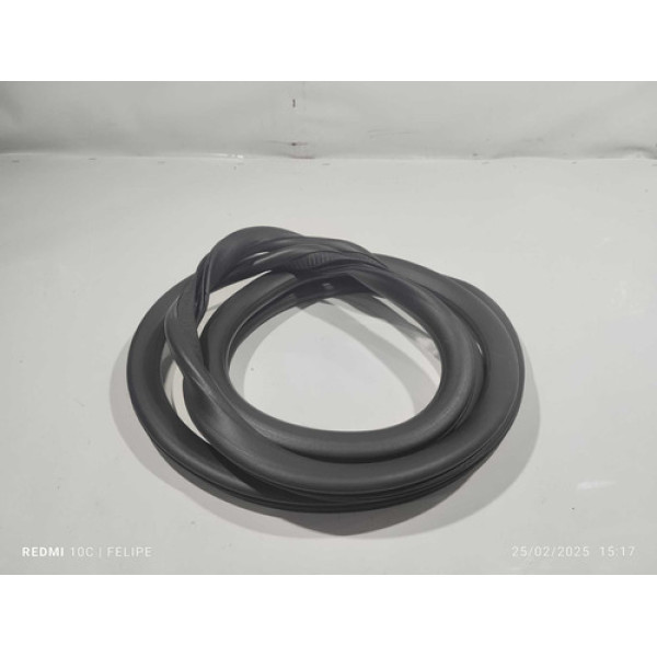 Borracha Porta Carroceria Dianteira Esquerda Cruze Sedã 2018 Preto