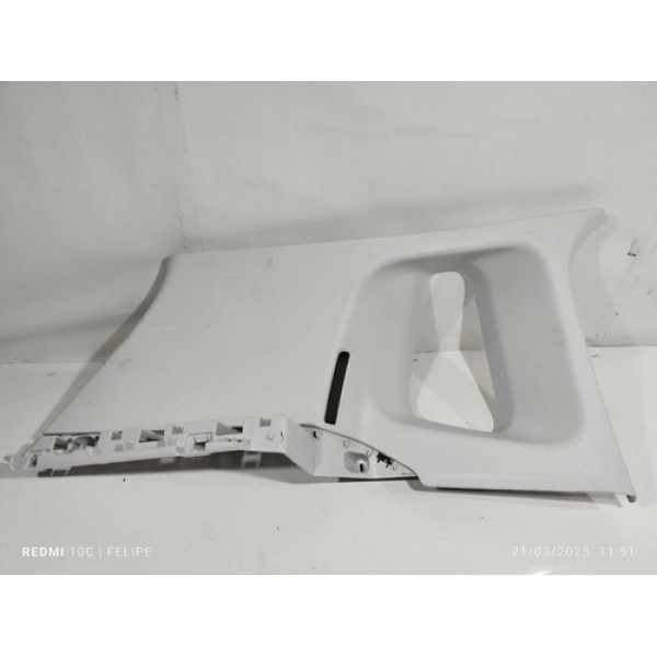 Acabamento Esquerdo Da Coluna Bagagito Peugeot 2008 2019 Branco