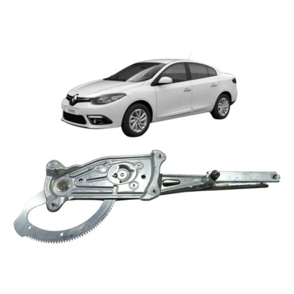 Máquina Vidro Dianteira Direita Renault Fluence 2015