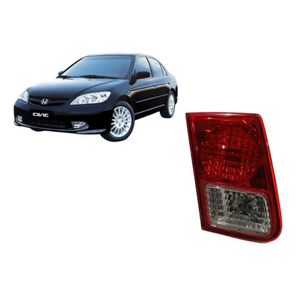 Lanterna Traseira Esquerda Honda Civic 1.7 2003 A 2006 Esquerdo/motorista Traseiro