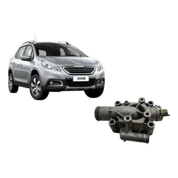 Carcaça Valvula Termostatica Peugeot 2008 1.6 2016