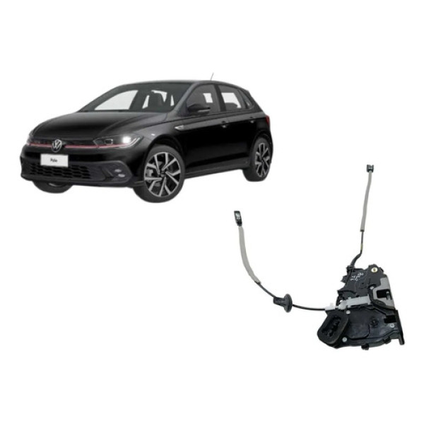 Fechadura Porta Traseira Esquerda Volkswagen Polo Tsi  2023